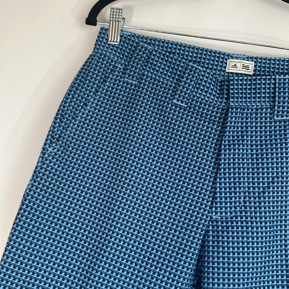 Adidas Blue Gingham Men’s 30 x 32 Golf Pants - Picture 2 of 11